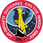 Illustration vectorielle de l'insigne de mission STS-59
